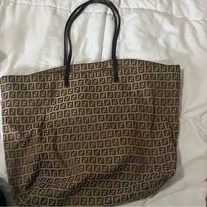 Fendi Zucchino Tote